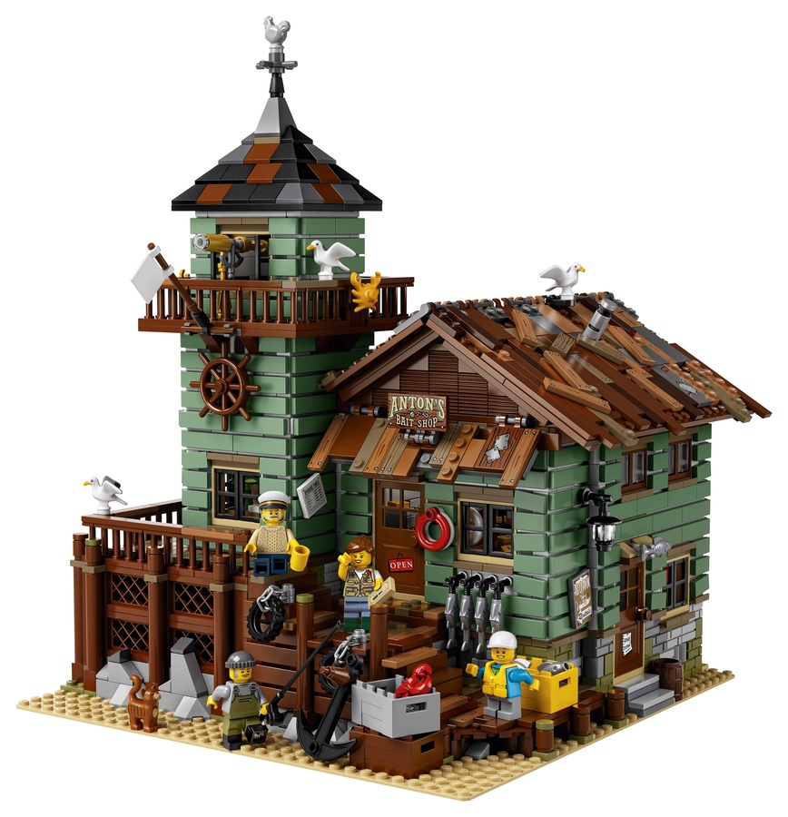 Old Fishing Store LEGO Ideas Set 21310 